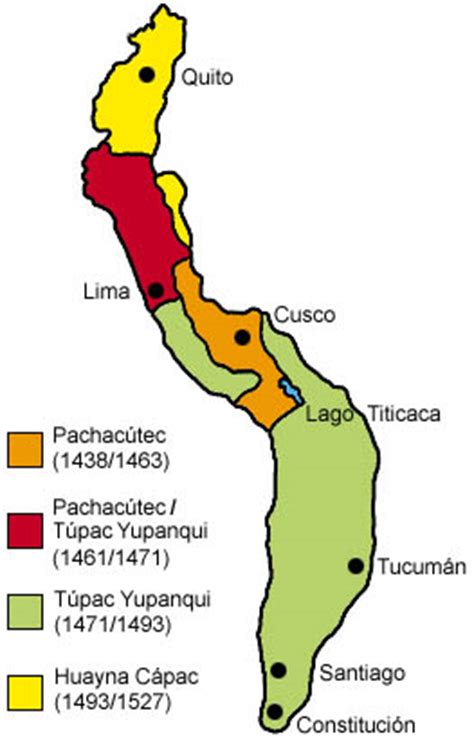 Los incas: Ubicacion Geografica