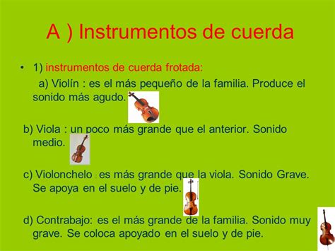 Los Instrumentos Características de un instrumento:   ppt ...