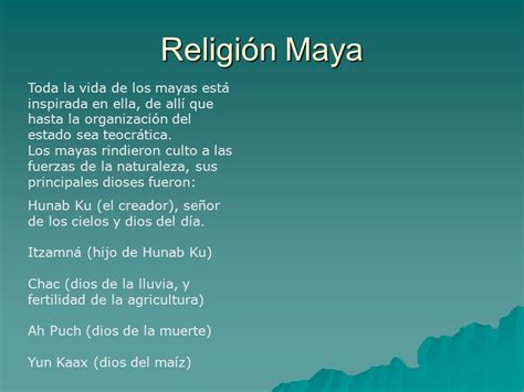 Los Mayas.   ppt video online descargar