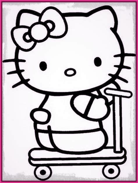 Los Mejores Dibujos de la Hello Kitty para Imprimir ...