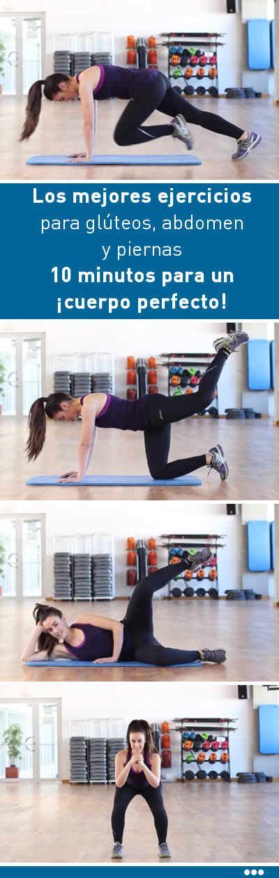 Los mejores ejercicios para glúteos, abdomen y piernas. 10 ...