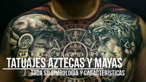 Los Mejores Tatuajes aztecas y mayas con significado ...