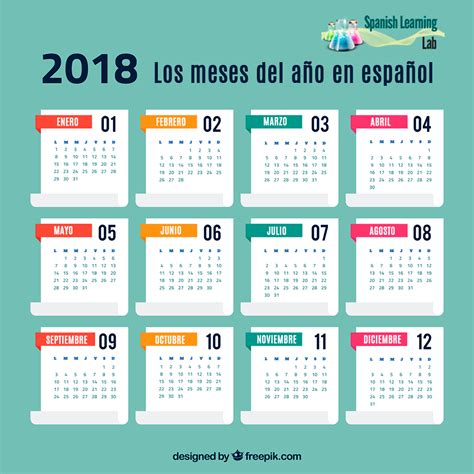 Los Meses del Año en Español: lista y conversaciones ...