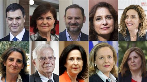 Los ministros del Gobierno de Pedro Sánchez | España | EL PAÍS