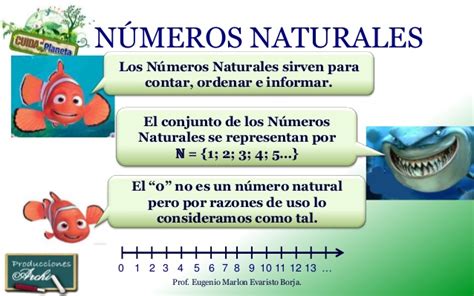 Los números naturales   Material didáctico para matemáticas
