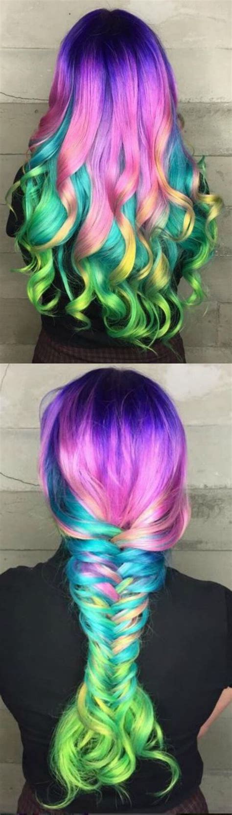 Los peinados de colores para chicas atrevidas PASO A PASO ...