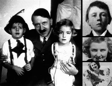 los posibles hijos de Adolf Hitler y Eva Braun.Hitler ...