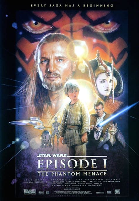 Los posters de todas las películas de Star Wars ...