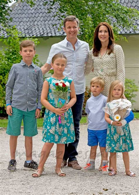 Los Príncipes de Dinamarca y sus hijos, vacaciones ...