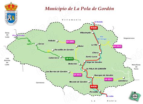 Los Pueblos del Municipio  Ayuntamiento de La Pola de Gordón