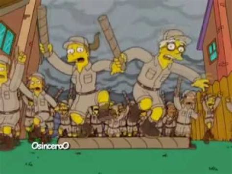 Los Simpsons   El Señor de los Anillos  parodia    YouTube