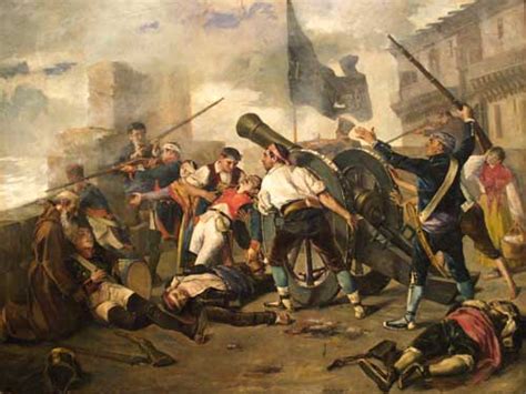 Los Sitios de Zaragoza, episodio de la Guerra de Independencia