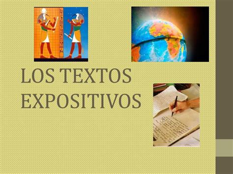 LOS TEXTOS EXPOSITIVOS   ppt video online descargar
