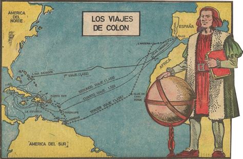 Los viajes de Cristóbal Colon   Resumen