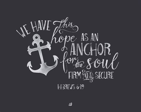 LostBumblebee ©2015 MDBN : Hope is an Anchor Hebrews 6:19 ...