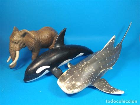 lote animales elefante tiburón ballena orca sch   Comprar ...