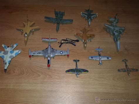 lote de 10 antiguas maquetas montadas de avione   Comprar ...