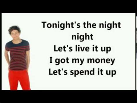 Louis Tomlinson   I Gotta Feeling lyrics YouTube   YouTube