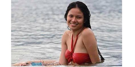 Louise delos Reyes almost had a wardrobe malfunction while ...