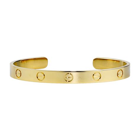 LOVE bracelet   Yellow gold   Fine Bracelets for men and ...