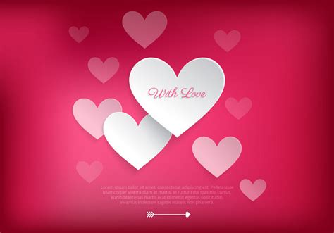 Loving Heart Valentine PSD Background   Free Photoshop ...