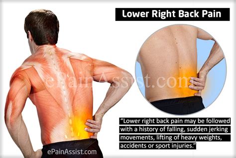 Lower Right Back Pain|Causes|Symptoms|Treatment