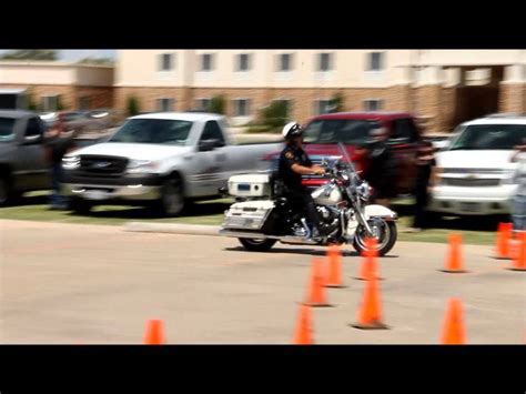 Lubbock Tx motorcycle police show off riding skills   YouTube