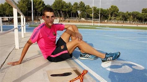 Lucas Búa, campeón de España de 400 metros en pista cubierta
