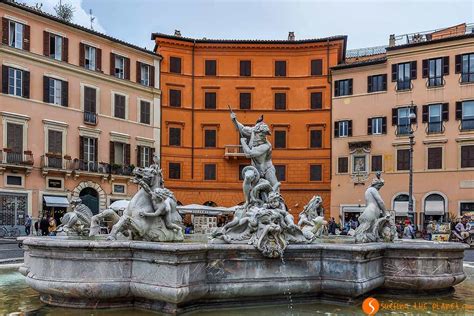 Lugares turísticos de Roma   Las plazas y fuentes más bonitas
