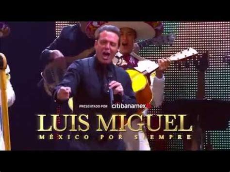 Luis Miguel comienza gira mundial en 2018   YouTube