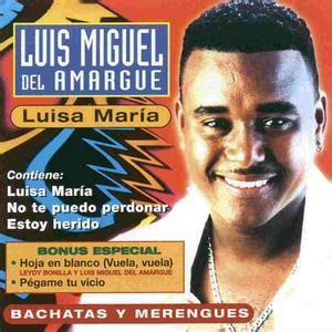 Luis Miguel Del Amargue | Discografía de Luis Miguel Del ...