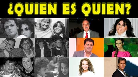 Luis Miguel la Serie ¿Quién es Quién?   Parte 1   YouTube