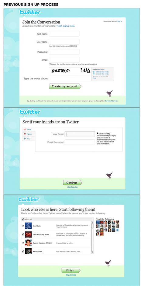 LukeW | Gradual Engagement Boosts Twitter Sign Ups by 29%