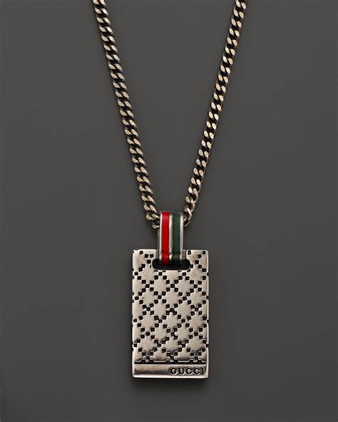 Lyst   Gucci Diamante Sterling Silver Pendant Necklace 195 ...