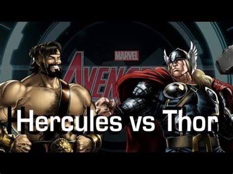 M:AA Heroic Battle Hercules vs Thor YouTube