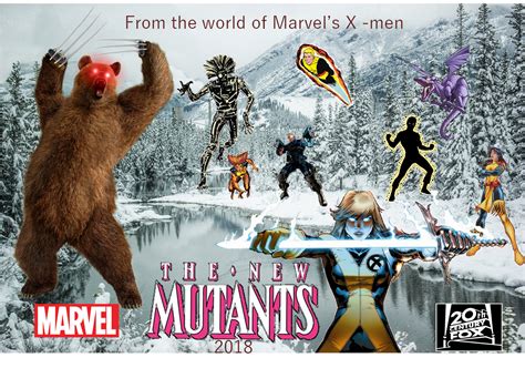 Made this poster for The New Mutants film : Marvel