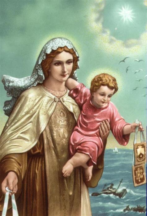 madres mónicas: Nuestra Señora del Carmen