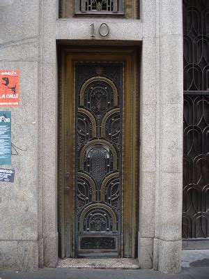 Madrid Art Decó: Santander Central Hispano  puertas