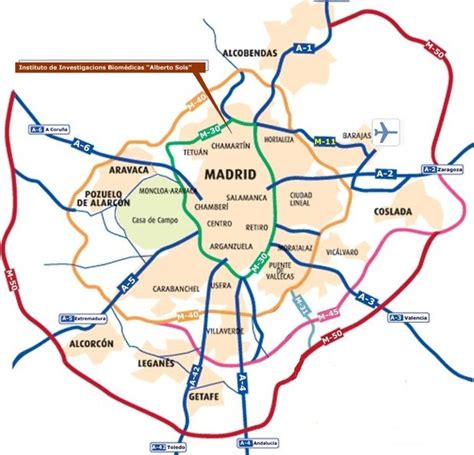 Madrid Capital Mapa
