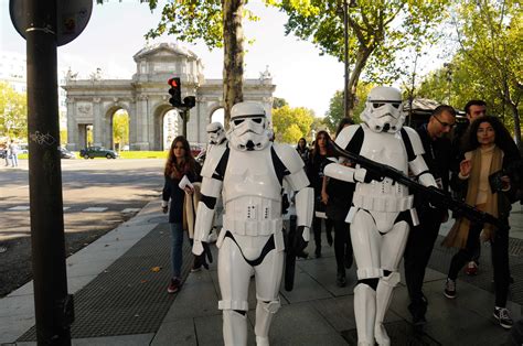 Madrid expone 8 cascos de Star Wars Ayuntamiento de Madrid