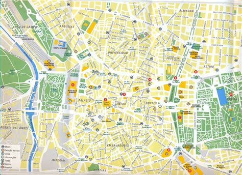 Madrid Map | Map of Madrid map   mapa.owje.com | Travel ...