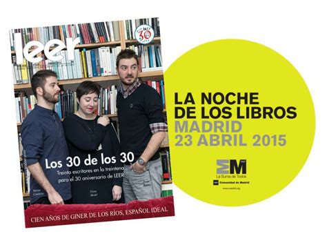 Madrid te invita a la Noche de los Libros