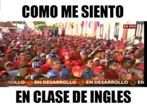 Maduro Dando Clase De Ingles Al Pueblo   YouTube