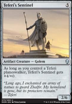 Magic The Gathering Cards | Dominaria | Teferi s Sentinel ...