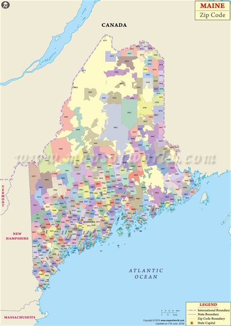 Maine Zip Codes   Map, List, Counties, and Cities