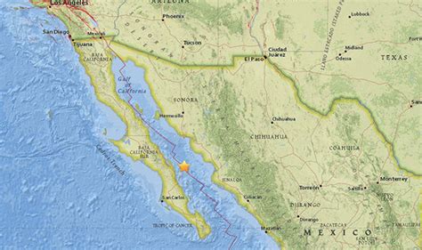 Major 6.5 magnitude earthquake rocks Mexico coast close to ...