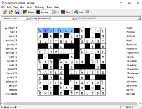 Make Crossword Puzzle With These 5 Free Crossword Maker ...