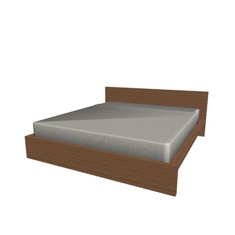 MALM bed frame 180x200cm   Design and Decorate Your Room in 3D