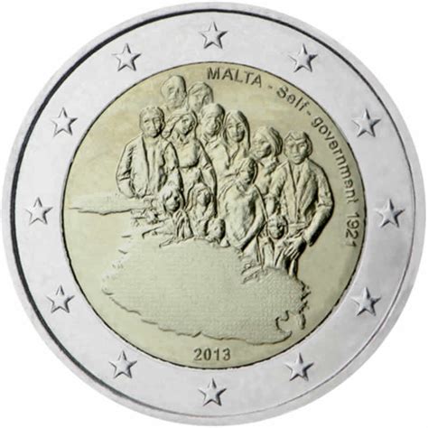 Malte   2 euro commémorative 2013   Valeur des pièces de 2 ...