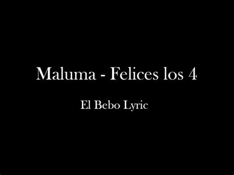 Maluma Felices Los 4 | Mp3 Download   JUMILIANKIDZMUSIC.COM